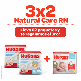 Pack 3x2 Natural Care RN x 20uds